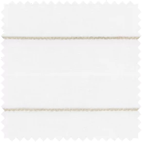 A swatch of Martyn Lawrence Bullard's Sahara Stripe in Desert shows a sandy colored horizontal stripe