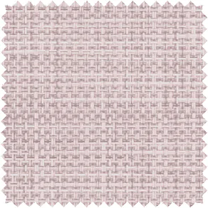 A swatch of Mini Basketweave in Blush offers a soft pink color and lots of texture while blocking 93% of UV rays