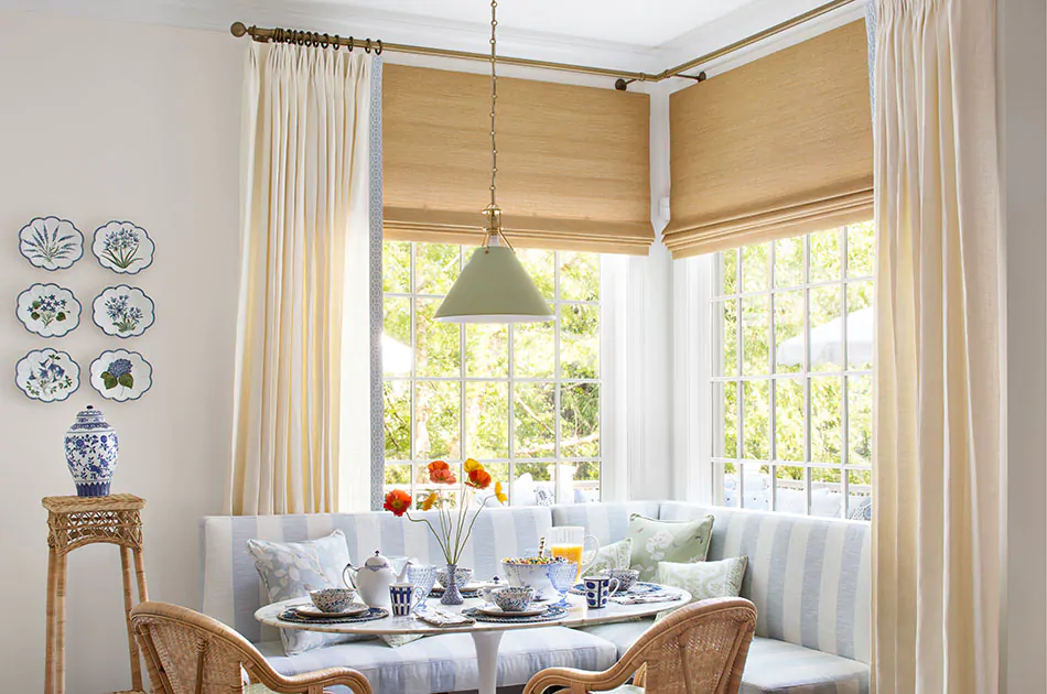 Corner Window Curtains Solutions