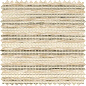 A swatch of Monterey material in Seashell shows natural fibers woven with a braid motif ideal for farmhouse window treatments